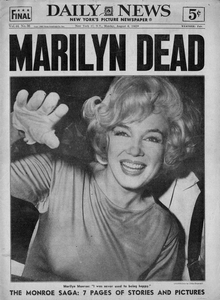 Décès de Marilyn Monroe